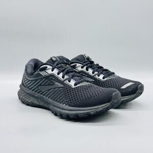 Brooks Shoes Womens 7 Black Mesh Ghost Road Running Athletic Sneakers Comfort
